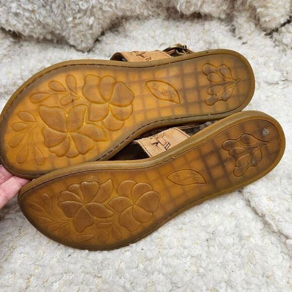 Born Tilde Cognac Leather‎ Leather Sandals size 8 - Picture 4 of 5